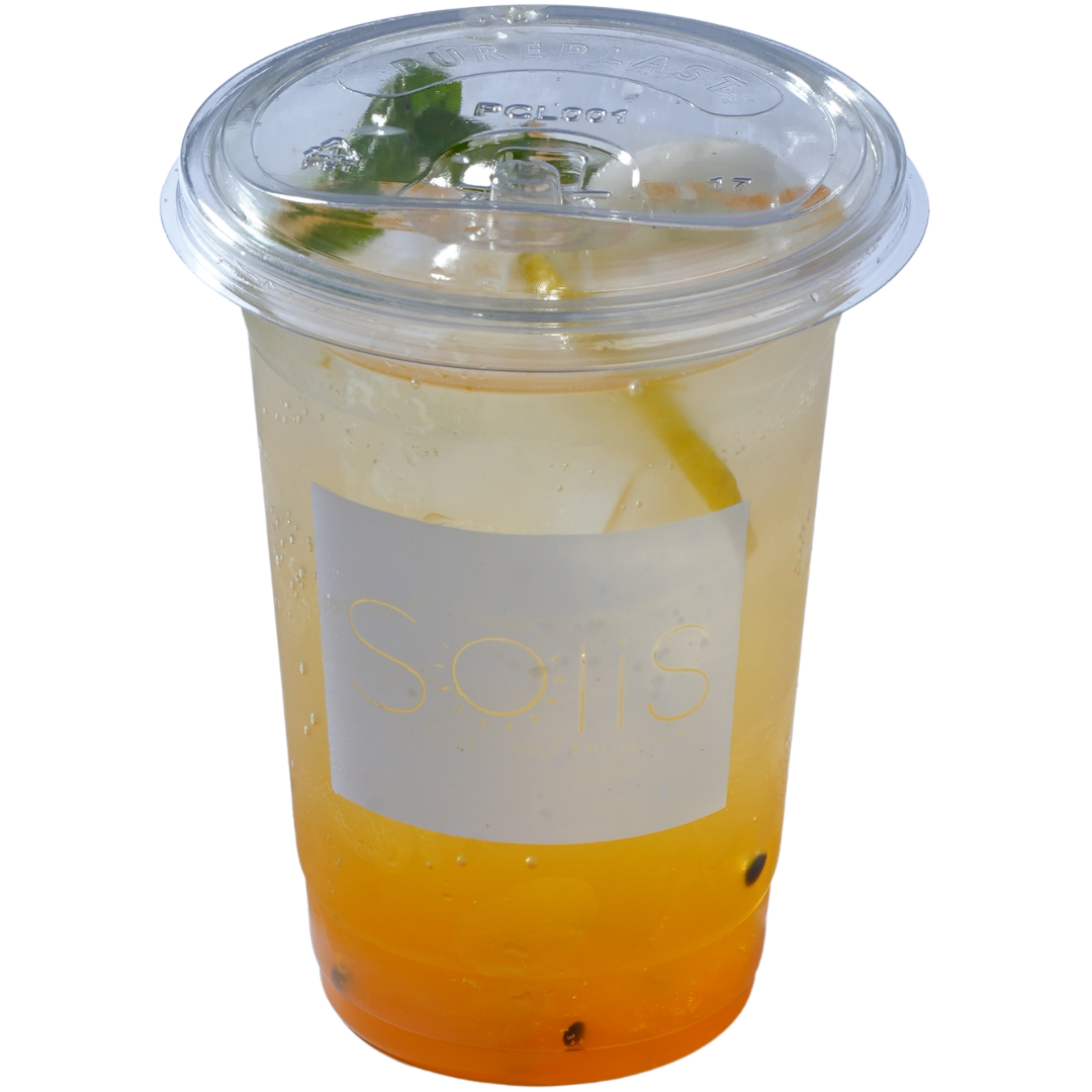Passion fruit soda