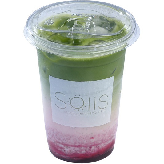 Strawberry matcha
